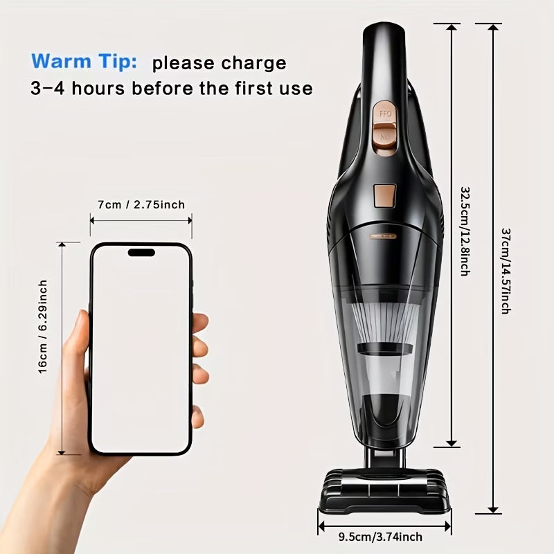 PowerJet™ – 120W Cordless Handheld Vacuum Cleaner