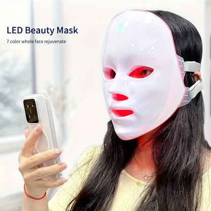 LED Facial Therapy Mask – Advanced Light Treatment Skincare Device