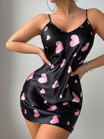 Sexy nightgown with hearts – maximum comfort & attractive look 💖
