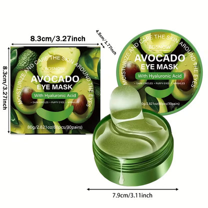 Get rid of dark circles in 10 minutes - Avocado mask