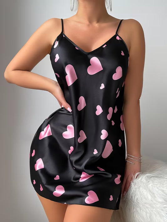 Sexy nightgown with hearts – maximum comfort & attractive look 💖