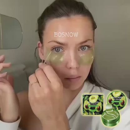 Get rid of dark circles in 10 minutes - Avocado mask